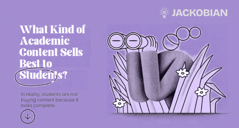 What Kind of Academic Content Sells Best to Students?